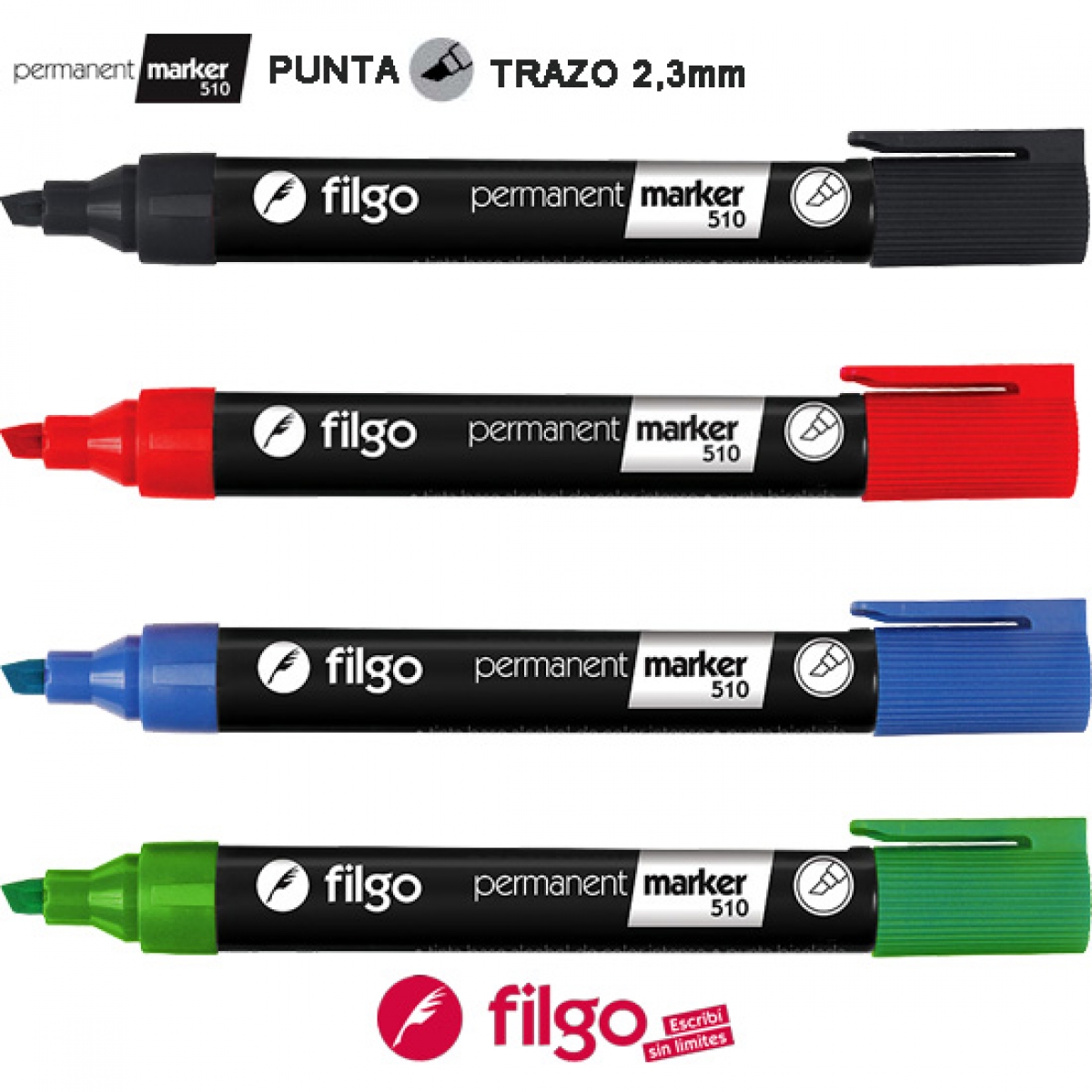 Marcador Permante 510 Filgo
